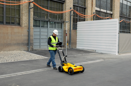 UTILITY DETECTION RADAR LEICA DS2000